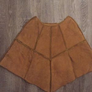 UGG Australia Suede Poncho
